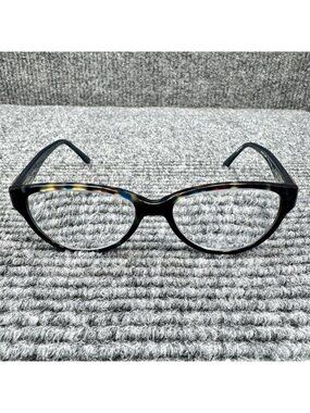Bebe Womens Eyeglasses FRAMES ONLY Blue Tortoise Shell 51-16-135 Full Rim 5079
